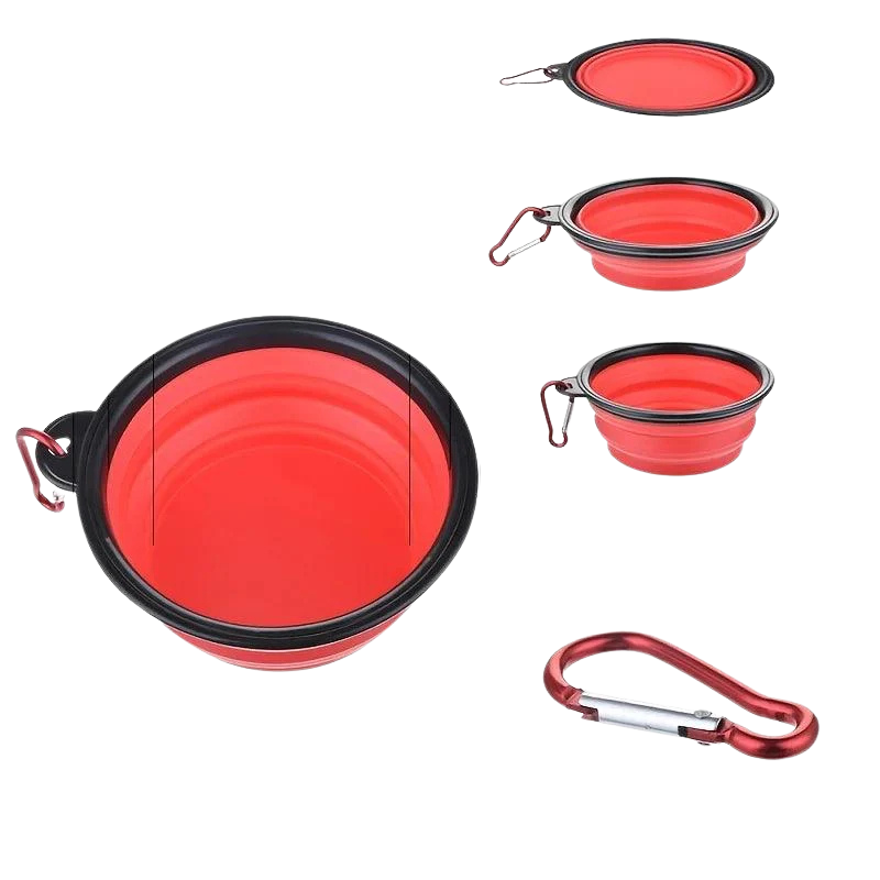 Pawora Collapsible Travel Pet Bowl 🐾 — Portable Food & Water Bowl for Dogs & Cats