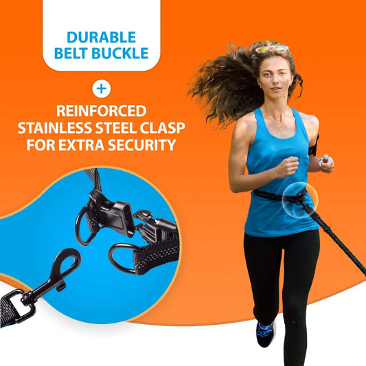 PurePlayPaws™ Hands-Free Dual Dog Leash 🐕🐕 — Shock-Absorbing & Tangle-Free