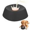 Dog Licking Bowl with Ball