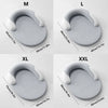 Cooling Dog Bed Summer Ice Silk Cat Mat Oval Pet Nest Breathable Heat Dissipation Cooling Pad for Small Medium Large Dogs Cats