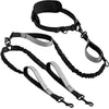 Liberate your hands and reclaim the joy of walking your pack. An all-terrain, shock-absorbing dual leash that balances mismatched energies and gives you instant close-range control over hyperactive pullers.