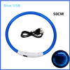 USB Rechargeable LED Dog Collar — Night Safety Glow