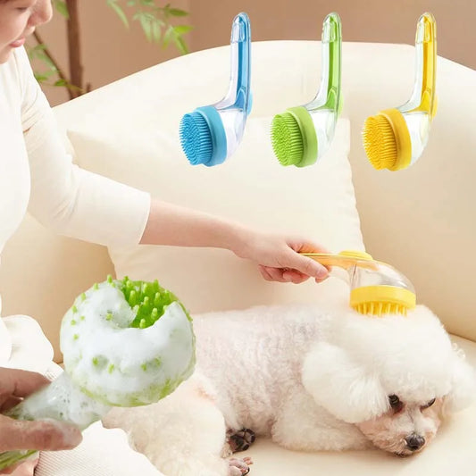 PawSpa™ Bath Brush 🐶🛁 — Massage, Clean & Pamper in One