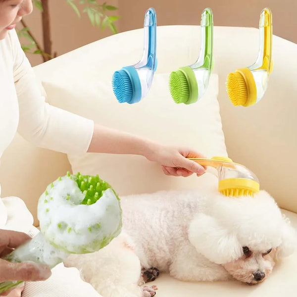 PawSpa™ Bath Brush 🐶🛁 — Massage, Clean & Pamper in One
