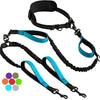Liberate your hands and reclaim the joy of walking your pack. An all-terrain, shock-absorbing dual leash that balances mismatched energies and gives you instant close-range control over hyperactive pullers.