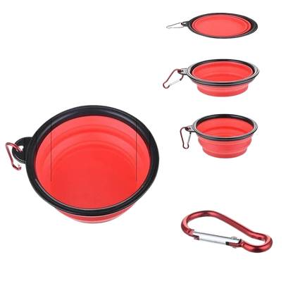 Pawora Collapsible Travel Pet Bowl 🐾 — Portable Food & Water Bowl for Dogs & Cats