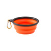 Portable Pet Food Bowl  Durable TPR Bowl  Cat and Dog Food Pet Silicone Collapsible Bowl Portable Travel Outdoor Water Food Bowl